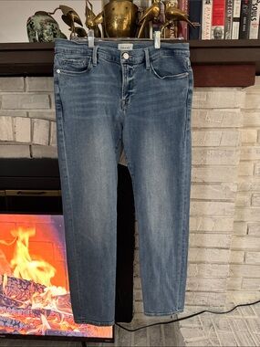 FRAME Le Garçon Straight Jeans